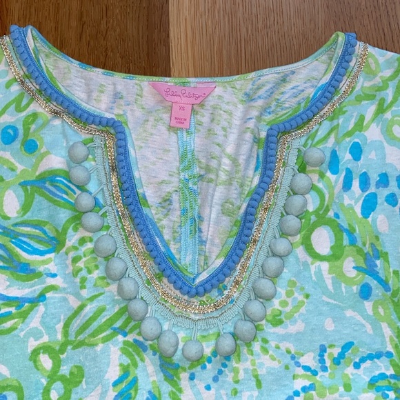 Lilly Pulitzer Short Sleeve Mini Dress - Picture 2 of 5